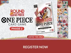 One Piece x Round 1 Collab Promo One (1) Pack CONFIRMED PREORDER - Image 1