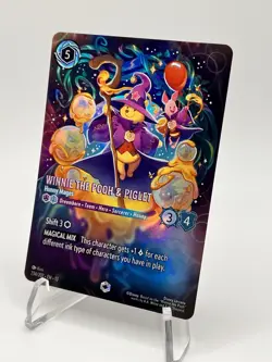 Disney Lorcana Winnie the Pooh & Piglet - Hunny Mages 234/207 Enchanted Foil EN - Image 2