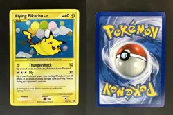 FLYING PIKACHU 113/111 SECRET RARE RISING RIVALS POKEMON LP - Image 3