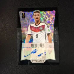 2026 Panini Prizm FIFA World Cup 2012 Throwback Auto Mesut Ozil Black Choice 1/1 - Image 1
