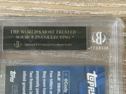 2017 Topps Chrome Update Cody Bellinger #HMT99 RC BGS 10 Pristine Black Label LA - Image 5