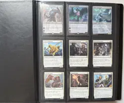 MTG - War of the Spark Complete Set [1-244] - w/ Custom Hand Painted Binder - - Image 5