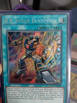 R.B. Stage Landing (DUAD-EN096) Secret Rare 1st Edition Near Mint FREE POSTAGE - Image 1