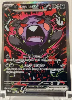 Morpeko ex 117/084 SIR Pokemon Pitch Black Special Illustration Rare NM - Image 2