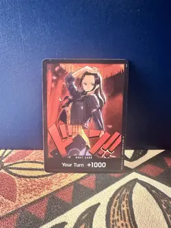 DON!! Card (Nico Robin) Extra Booster: One Piece Heroines Edition Foil - Image 1