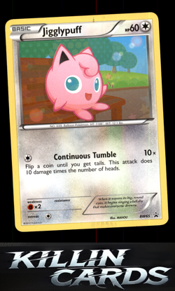 Jigglypuff - BW65 BW65 Pokemon Promo Black and White Promos Card NM - Image 1