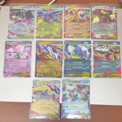 10 X Pokemon TCG Mega EX CARDS ALL NM/M PACK FRESH - Image 1