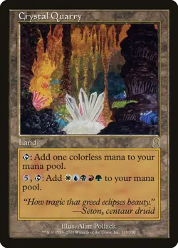 Crystal Quarry - 318 / English / Moderately Played MTG - Image 1