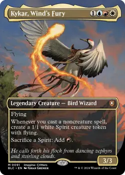 Kykar, Wind's Fury (Borderless) - 91 / English / Near Mint MTG - Image 1