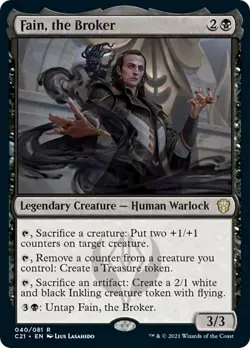 Fain, the Broker - 40 / English / Near Mint MTG - Image 1