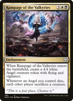 Rampage of the Valkyries - 393 / English / Near Mint MTG - Image 1