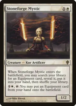 Stoneforge Mystic - MtG Worldwake - R020 NM 2010 - Image 1