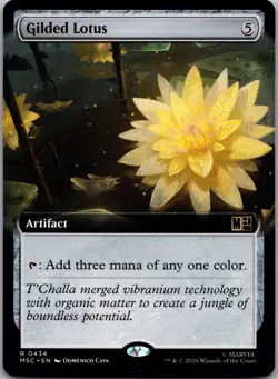 Gilded Lotus (Extended Art) 434 Commander: Marvel Super Heroes NM - Image 1