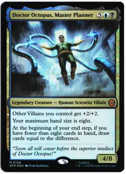 Doctor Octopus, Master Planner Foil M Marvel's Spider-Man 128 NM - Image 1
