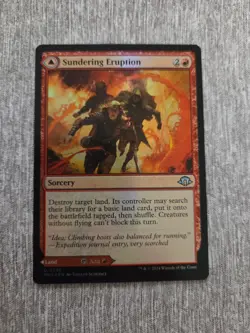 Sundering Eruption Modern Horizons 3 Foil - Image 1