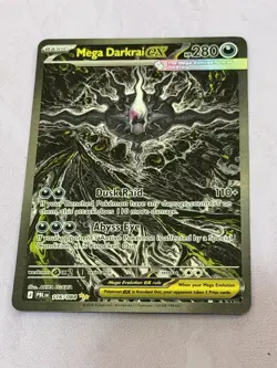Pokemon Pitch Black Mega Darkrai ex 116/084 Special Illustration Rare Near Mint - Image 4