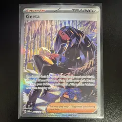 Pokemon Geeta 226/197 SV03: Obsidian Flames Ultra Rare Full Art Holo English - Image 1