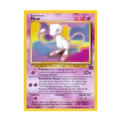 Pokemon WoTC Promo Mew (P) #8 Fair- - Image 1