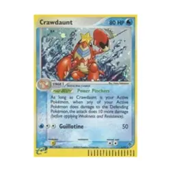 Pokemon Dragon Crawdaunt (3) (HR) #3 (Holo) Fair - Image 1