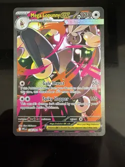 Pokemon TCG Mega Lopunny ex 128/094 Special illustration Rare SIR - NM+++ - Image 1