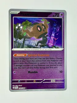 Pokemon TCG: Phantump 038/086 C 2026 Mega Evolution—Chaos Rising Reverse Holo - Image 2