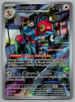 Porygon-Z 214/182 Illustration Rare Paradox Rift Pokemon Holo Near Mint - Image 1