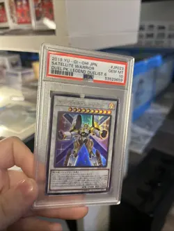 Satellite Warrior Japanese PSA 10 - Yusei Fuso Yugioh 5Ds Anime DP23 - Image 1