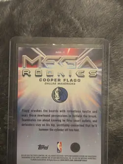 Cooper Flagg 2025-26 Bowman Chrome Mega Mojo RC Plus Mega Rookies And More - Image 4