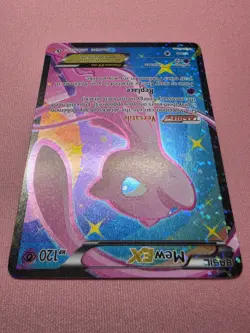 Pokemon Mew EX Full Art Holo RC24/RC25 Legendary Treasures Radiant Collection NM - Image 4