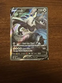 Lugia V SWSH301 Holo Promo 186/195 - Sword & Shield Promo Cards English 220 HP - Image 1