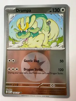 Drampa (Energy Symbol Pattern) 176/217 Ascended Heroes Reverse Holo Pokemon Card - Image 1