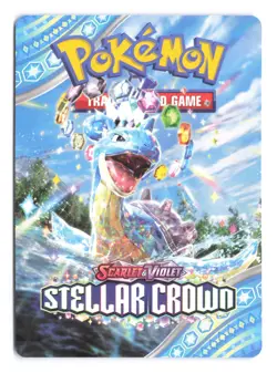 Lapras Scarlet & Violet Stellar Crown Trainer Tips Build & Battle Insert Card B - Image 1
