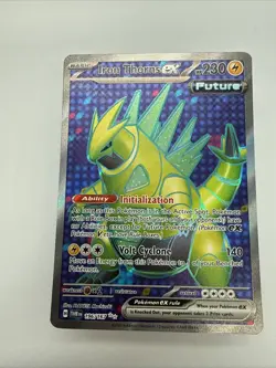 Pokemon - Iron Thorns ex - 196/167 - SV Twilight Masquerade - Full Art Card - Image 1