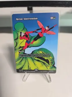 Heroic Intervention (0079) (Borderless) 79 Marvel Universe Eternal-Legal NM - Image 1