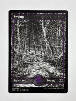 Swamp (272) 272 Land Innistrad: Crimson Vow Magic: The Gathering Lightly Played - Image 1