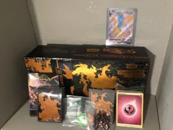 Pokemon Champions Path Elite Trainer Box with Charizard V Promo In Case No packs - Image 1
