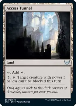 Access Tunnel - 262 / English / Near Mint MTG - Image 1