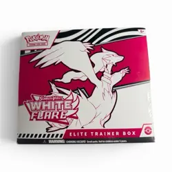 Pokemon TCG Scarlet & Violet White Flare Elite Trainer Box 9 Packs Promo EN - Image 1