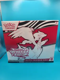 Pokemon TCG Scarlet & Violet White Flare Elite Trainer Box 65 Sleeves 2025 EN - Image 1