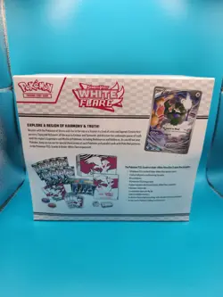 Pokemon TCG Scarlet & Violet White Flare Elite Trainer Box 65 Sleeves 2025 EN - Image 3