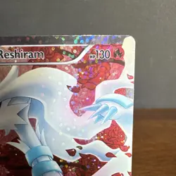 Pokemon TCG Reshiram Full Art Holo Ultra Rare Legendary Treasures RC22/RC25 - Image 2