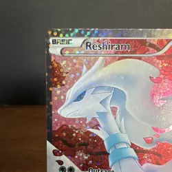 Pokemon TCG Reshiram Full Art Holo Ultra Rare Legendary Treasures RC22/RC25 - Image 3