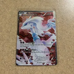 Pokemon TCG Reshiram Full Art Holo Ultra Rare RC22/RC25 Radiant 2013 EN - Image 1