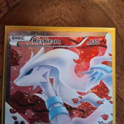 Pokemon Reshiram RC22/RC25 Full Art Ultra Rare Holo Legendary Treasures 2013 - Image 2