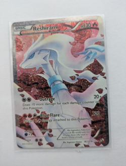 Pokemon Reshiram Full Art Holo Ultra Rare RC22/RC25 Legendary Treasures HP130 - Image 1