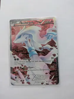 Pokemon Reshiram Full Art Holo Ultra Rare RC22/RC25 Legendary Treasures HP130 - Image 3