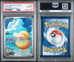 2026 POKEMON ASC EN-ASCENDED HEROES ILLUSTRATION RARE #226 PSYDUCK PSA 10 - Image 3