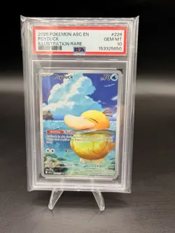 2026 POKEMON ASC EN-ASCENDED HEROES ILLUSTRATION RARE #226 PSYDUCK PSA 10 - Image 3