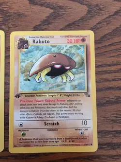 ONE (×1) 1st Edition Kabuto - 1999 Pokemon Card TCG Fossil - Near Mint (NM) - Image 4