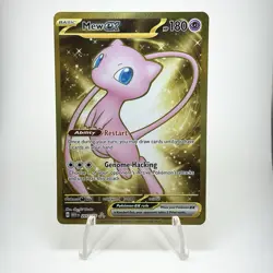 Mew EX 205/165 Scarlet & Violet 151 Hyper Rare NM Pokemon TCG Card - Image 1